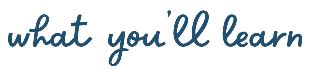 what-youll-learn