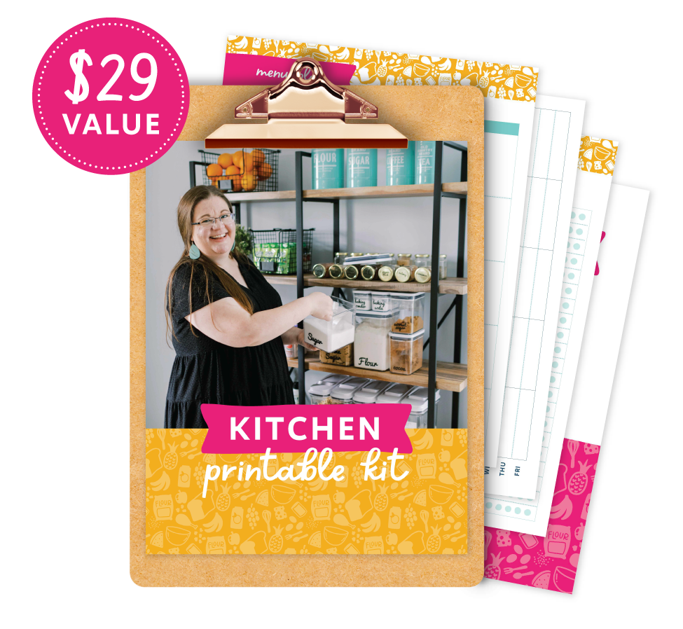 kitchen printable kit, $29 value