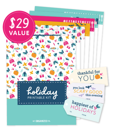 holiday printable toolkit, $29 value