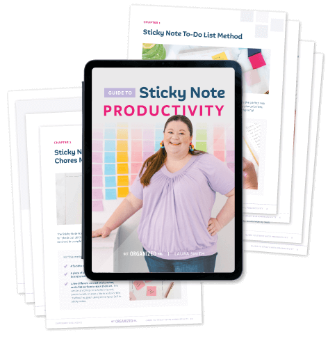 Guide to Sticky Note Productivity on a tablet