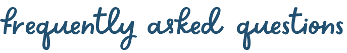 frequently asked questions