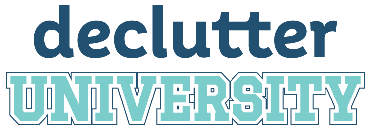 Declutter University logo