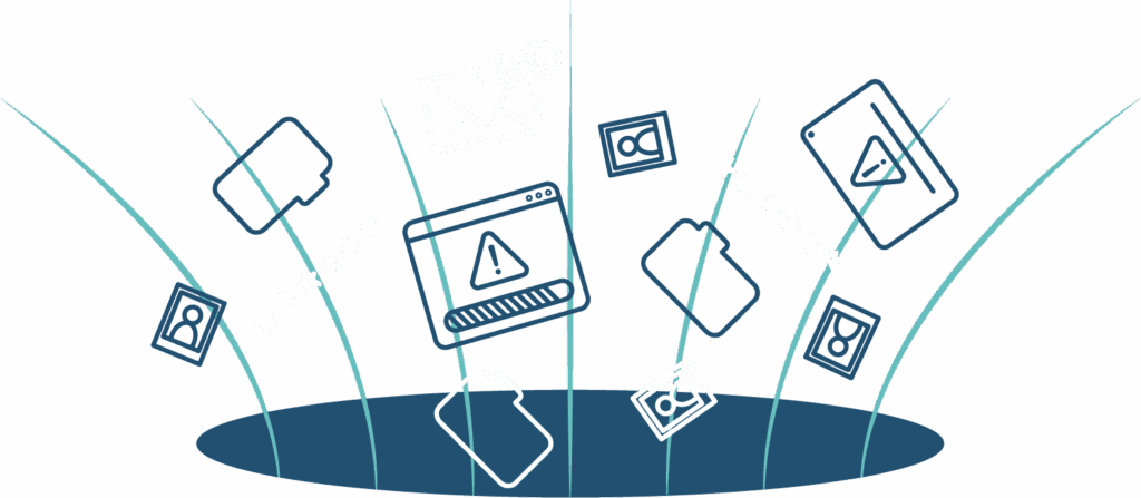 Alert notifications, passwords, random folders and photos going into a black hole