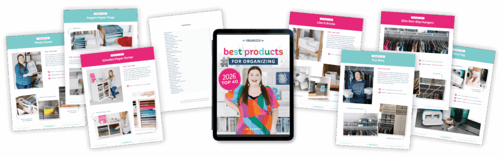 The Best Products Guide on a tablet device surrounded by some pages